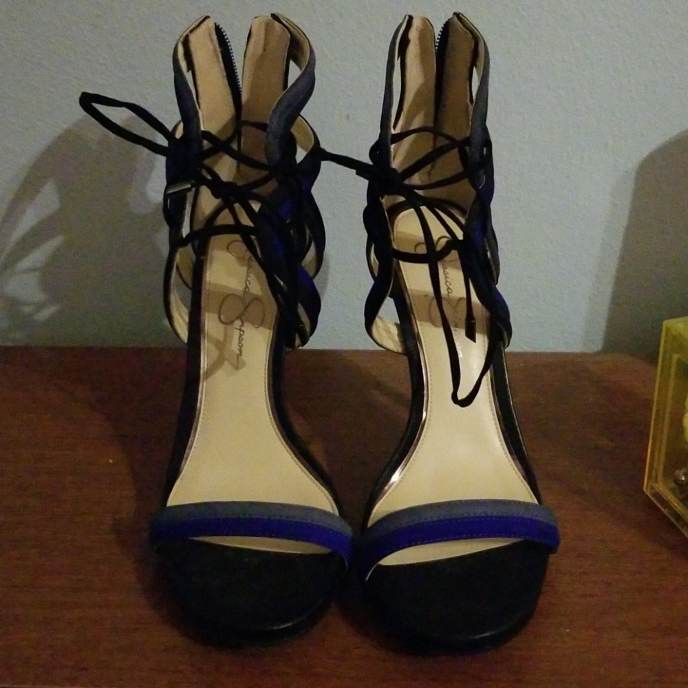 Jessica Simpson suede shoes